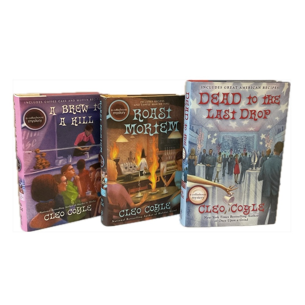Coffeehouse Mystery Books by Cleo Coyle National Bestselling Author Hardcover